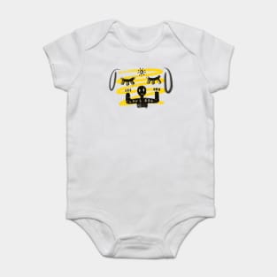 Dog face Baby Bodysuit